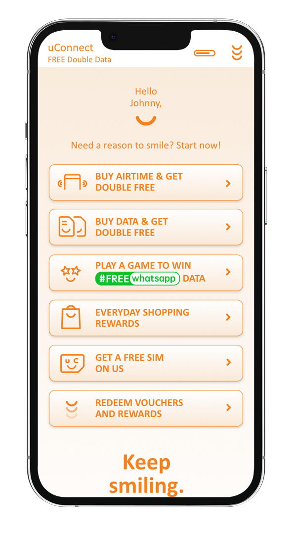 uConnect app experience animation 2